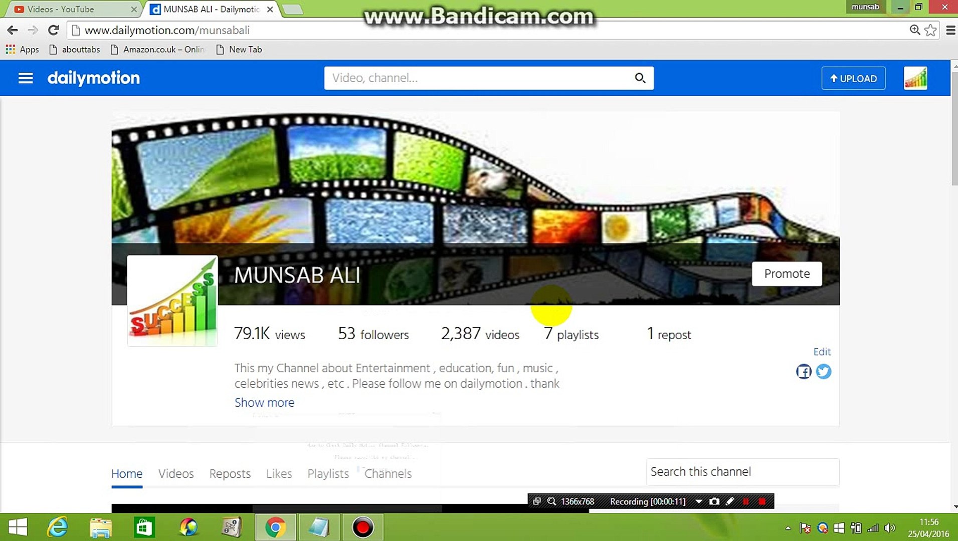 ⁣How to Check Daily Motion Channel Followers