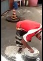 Drunk Painter Showing Off His Skills-Funny  Videos and Clips > Fun & Entertainment Videos-Follow Us!!!!