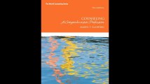 Counseling A Comprehensive Profession 7th Edition The Merrill Counseling Series