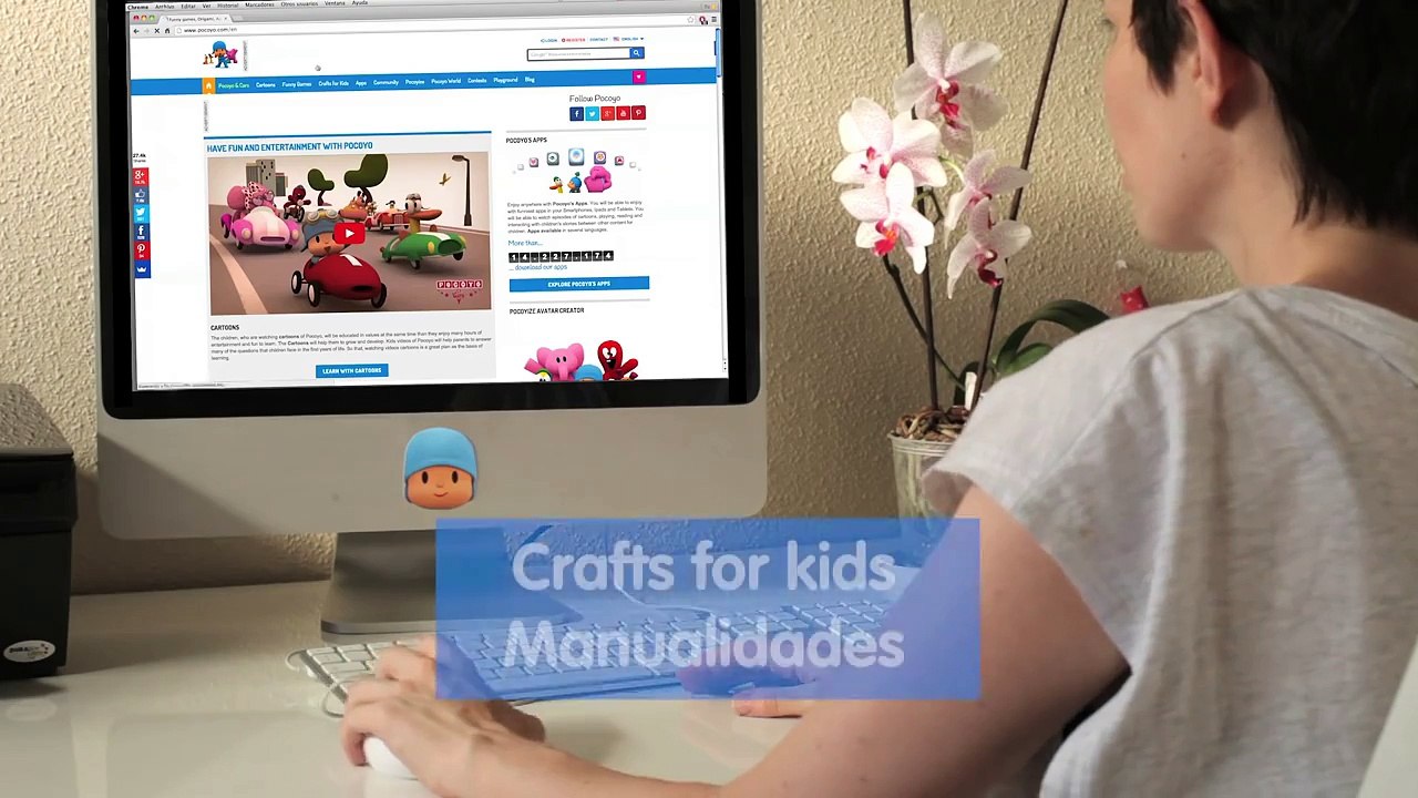 Pocoyo Arts & Crafts: Adornos de Natal [EP 7]