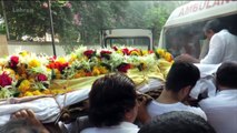 Abhay Deols Father & Dharmendras Brother Ajit Deols Funeral | Lehren Events