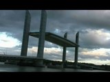 Time-Lapse, descente du pont Chaban Delmas de Bordeaux