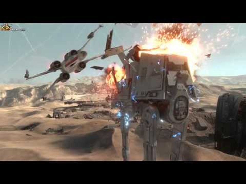 Star Wars: Battlefront - Gameplay del mapa La batalla de Jakku