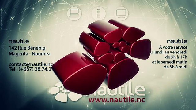 Les objets connectés (Nautile Nouvelle Calédonie ADSL et Fibre optique)