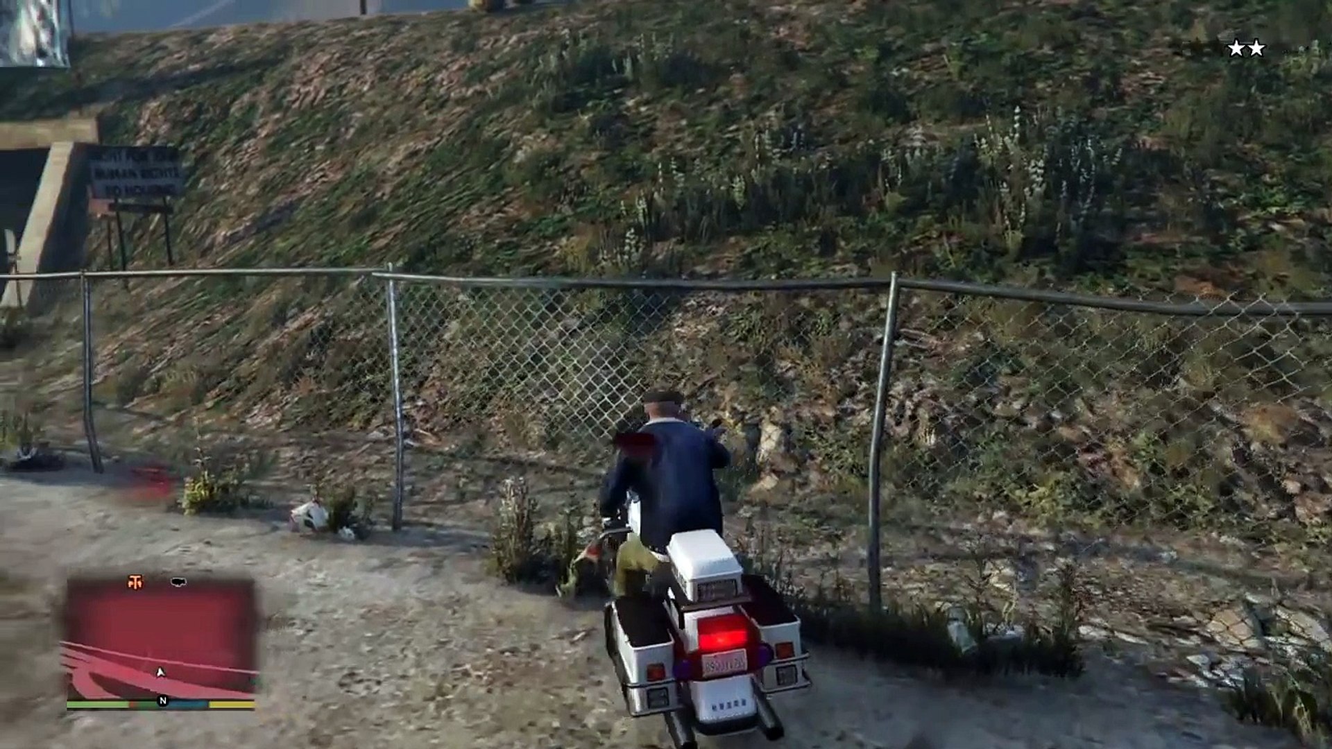 逃走 グラセフ5おもしろ実況プレイ 警官からバイクを盗んでみた 実況女神 Video Dailymotion