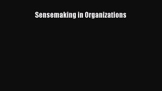 Download Sensemaking in Organizations PDF Online