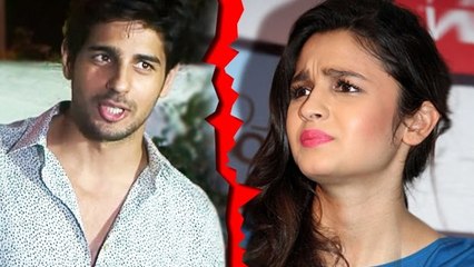 Sidharth Malhotra FINALLY COMMENT On BREAK-UP With Alia Bhatt