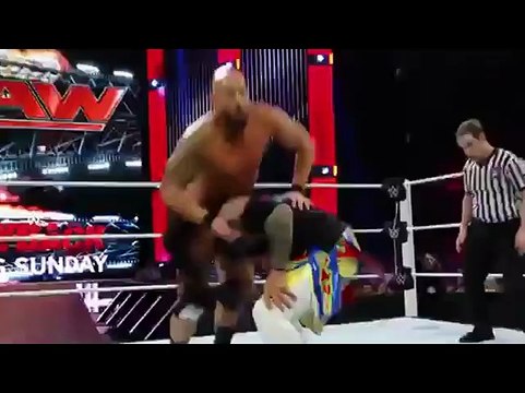 The Usos vs. Luke Gallows & Karl Anderson Raw, April 25, 2016