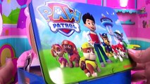 MAINAN ANAK ♥ Paw Patrol Lunch Box with surprise spiders ♥ Baby doll feeding with play doh food