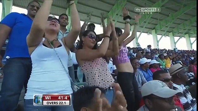 Shahid Afridi 7-12 Vs West Indies 1st ODI 2013 HD