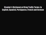 [Read book] Elsevier's Dictionary of Drug Traffic Terms: In English Spanish Portuguese French
