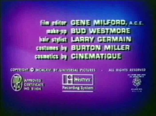 Westrex Recording System Logo Reflections In A Golden Eye (1967)