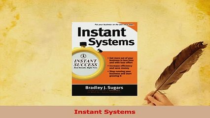 PDF  Instant Systems Read Full Ebook