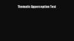 [Read book] Thematic Apperception Test [Download] Online