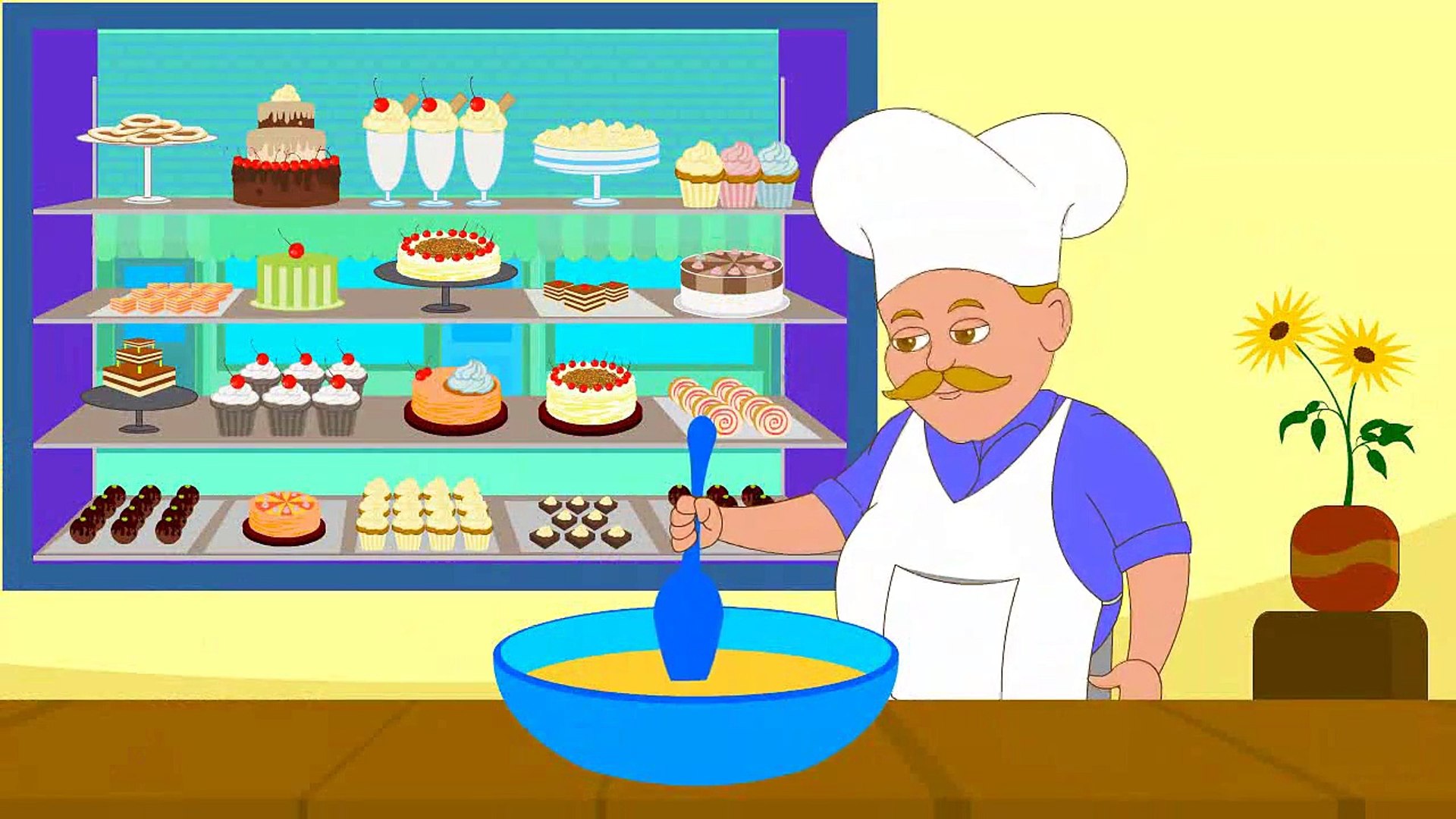 ⁣Pat A Cake | Nursery Rhymes | Popular Nursery Rhymes by KidsCamp