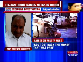 Government Must Speed up Inquiry on Agusta VVIP Chopper Deal Says A K Antony