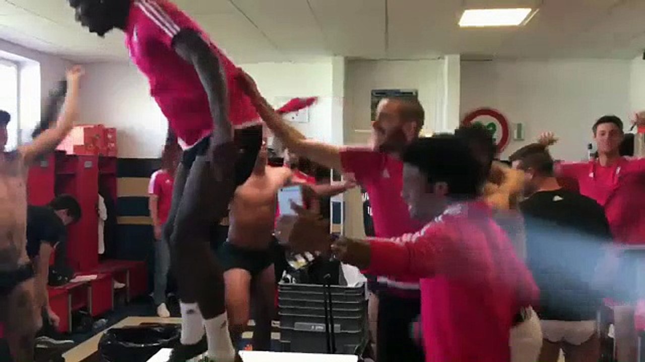 Juventus şampiyonluğu böyle kutladı!