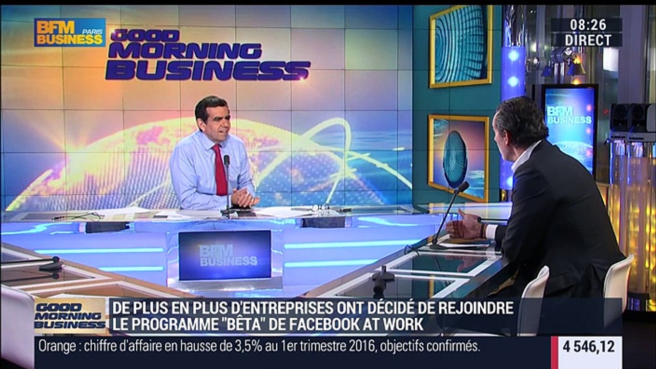 "Avec Facebook at Work, on a accès à un univers dans lequel on trouve tous les outils de communication moderne", Laurent Vimont - 26/04