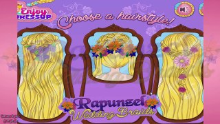 Rapunzel Wedding Braids - Rapunzel Wedding Day - Rapunzel Hairstyle and Dress Up Game