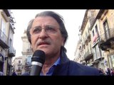 Aversa (CE) - Elezioni, i movimenti di De Cristofaro in piazza (24.04.16)