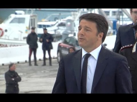 Salerno - Renzi inaugura la Stazione Marittima (24.04.16)