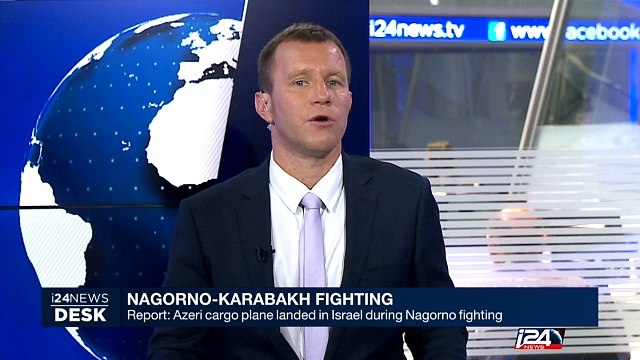 Azeri cargo plane landed in Israel during Nagomo fighting