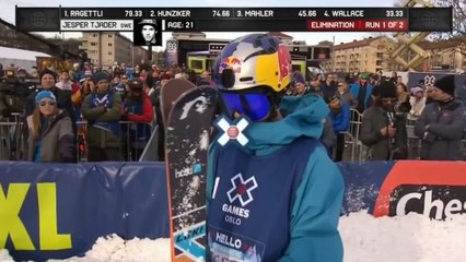 Jesper Tjader Run 1 Men's Ski Big Air X Games Oslo 2016