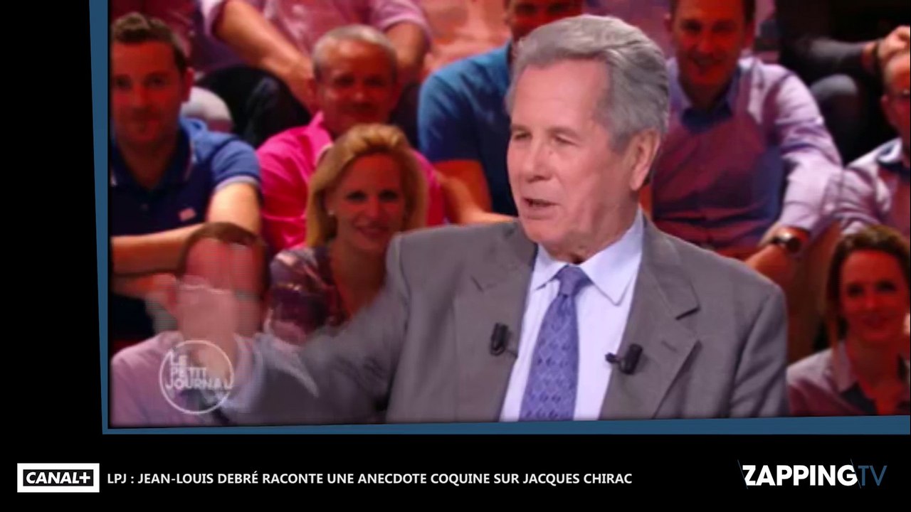 LPJ : Jean-Louis Debré raconte une anecdote coquine sur Jacques Chirac (vidéo)