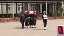 Şehit Jandarma Uzman Onbaşı Yılmaz İçin Tören Düzenlendi