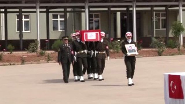 Şehit Jandarma Uzman Onbaşı Yılmaz İçin Tören Düzenlendi