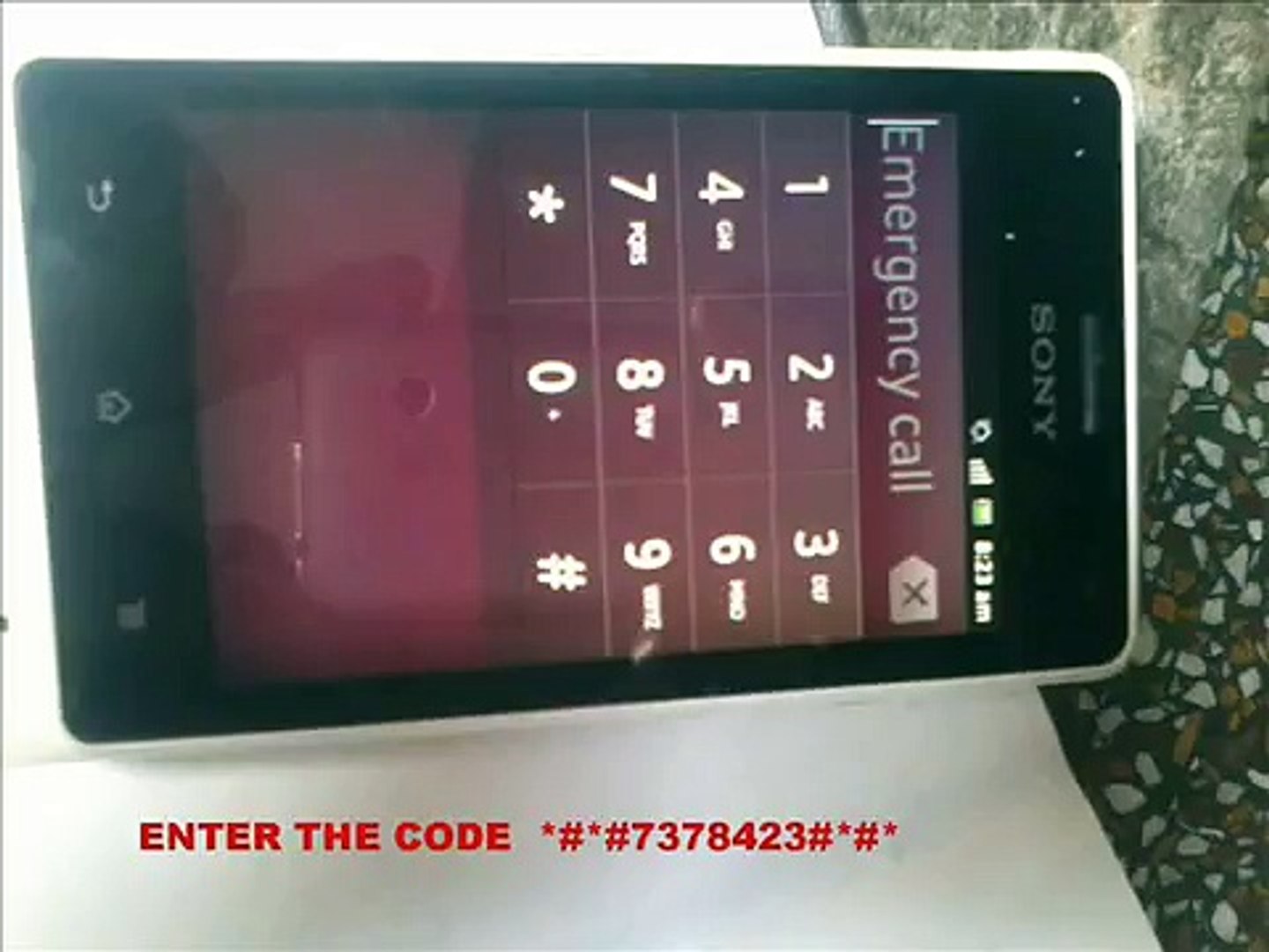 Sony Xperia Z Hard Reset How To Unlcok Pattern Lock Video Dailymotion