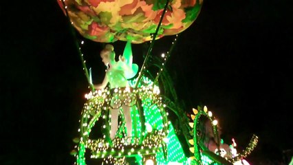 WDW Magic Kingdom Main St Electric Parade 11 PM  June 22, 2012