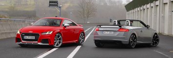 Los Audi TT RS y la mujer perfecta, ¡una mezcla explosiva!