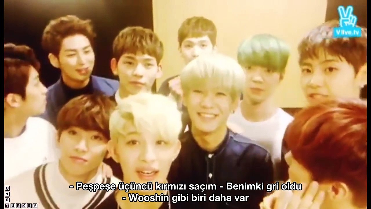 [08.04.2016] ‪‎UP10TION‬ 'Attention' Pratik Odası Baskını (Türkçe Altyazılı)