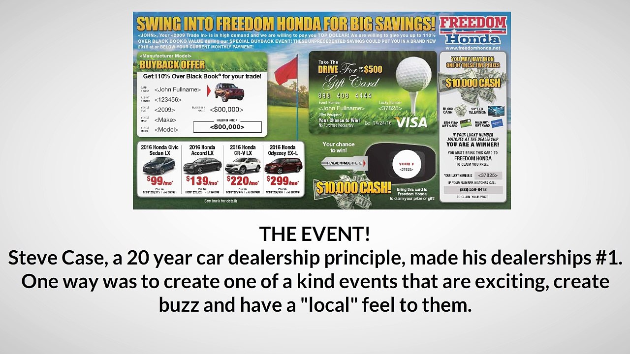 Automotive Direct Mail www.plastic-mailers.com