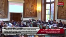 Communication d'Albéric de Montgolfier sur le projet de programme de stabilité - Les matins du senat