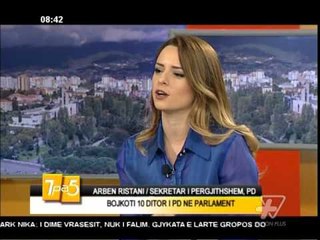 7pa5 - Bojkoti 10 ditor i PD ne parlament - 26 Prill 2016 - Show - Vizion Plus