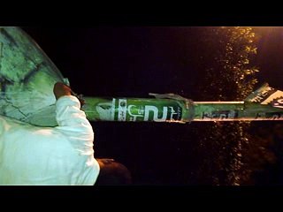 Pak Sarzameen Party Ke Karkunan Sherpao colony Ma 24 April Ke Jalsy Ke Poster Laga Rahy Hain.