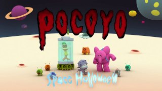 Pocoyo Space Halloween 2015 - 40 minutes of spooky adventures for kids!