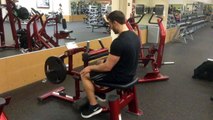 How To Do The Seated Calf Raise - Fitness Training For Males - FxFitness.ca