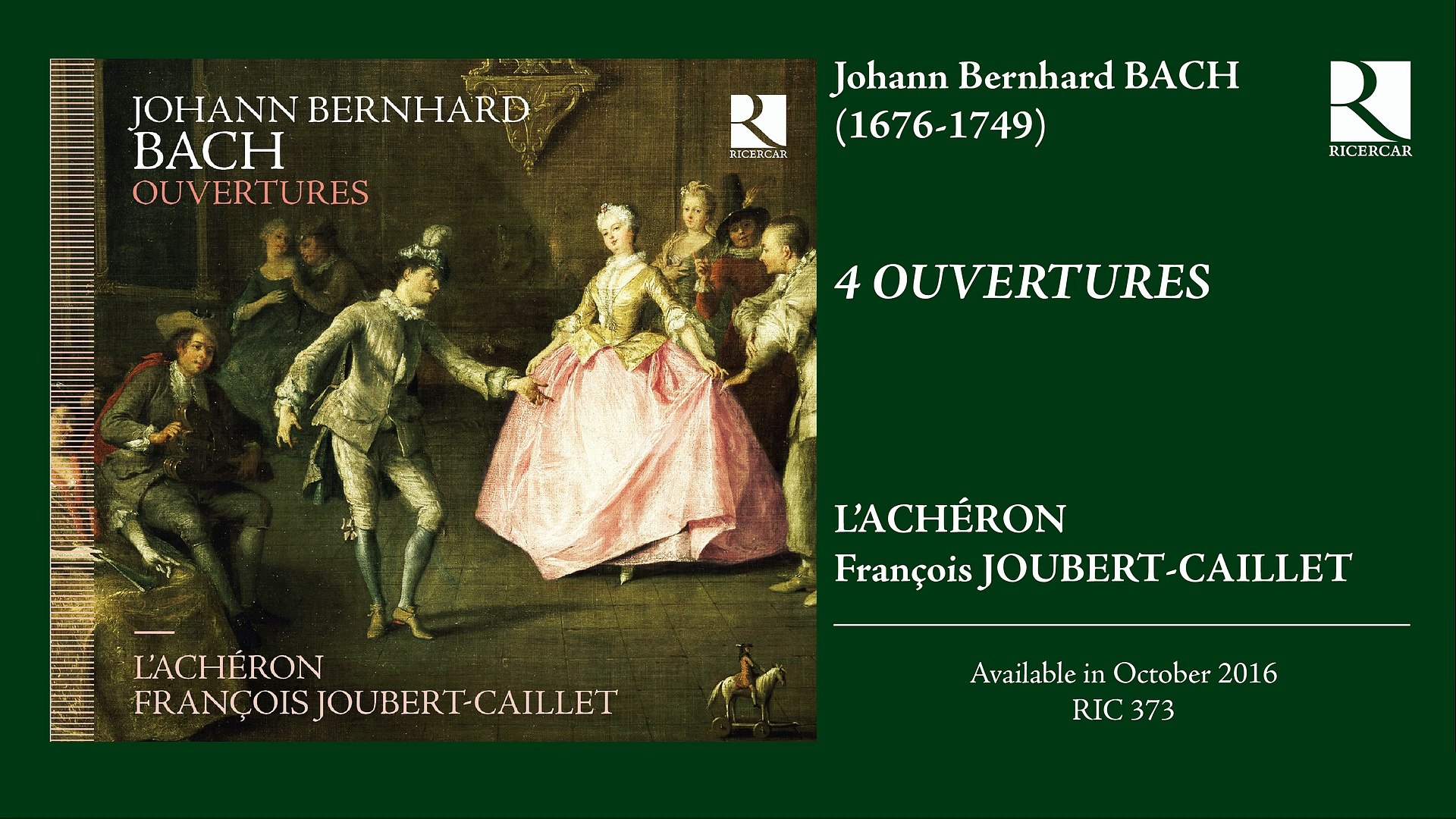Johann Bernhard Bach Ouvertures Orchestral, Concertos & Symphonies