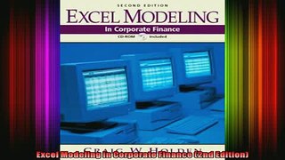 READ book  Excel Modeling in Corporate Finance 2nd Edition Free Online