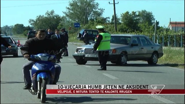 10-vjeçarja humb jetën në aksident - News, Lajme - Vizion Plus