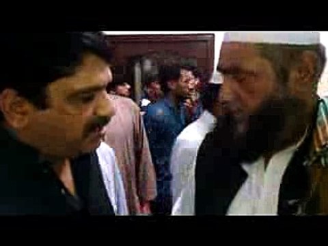 Haji Khursheed Hazarvi With Anees Qaimkhani Muhammad Raza, Chairman APMSO, Mustafa Kamal