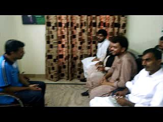 Mustafa Kamal With Haji Khursheed Hazarvi, Sajan Abro, Wajid Abro