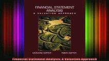 READ book  Financial Statement Analysis A Valuation Approach Free Online