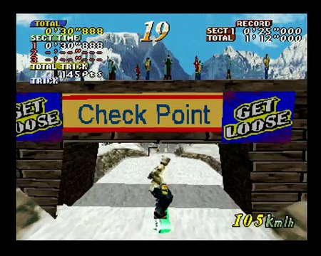 Cool Boarders - Piste facile