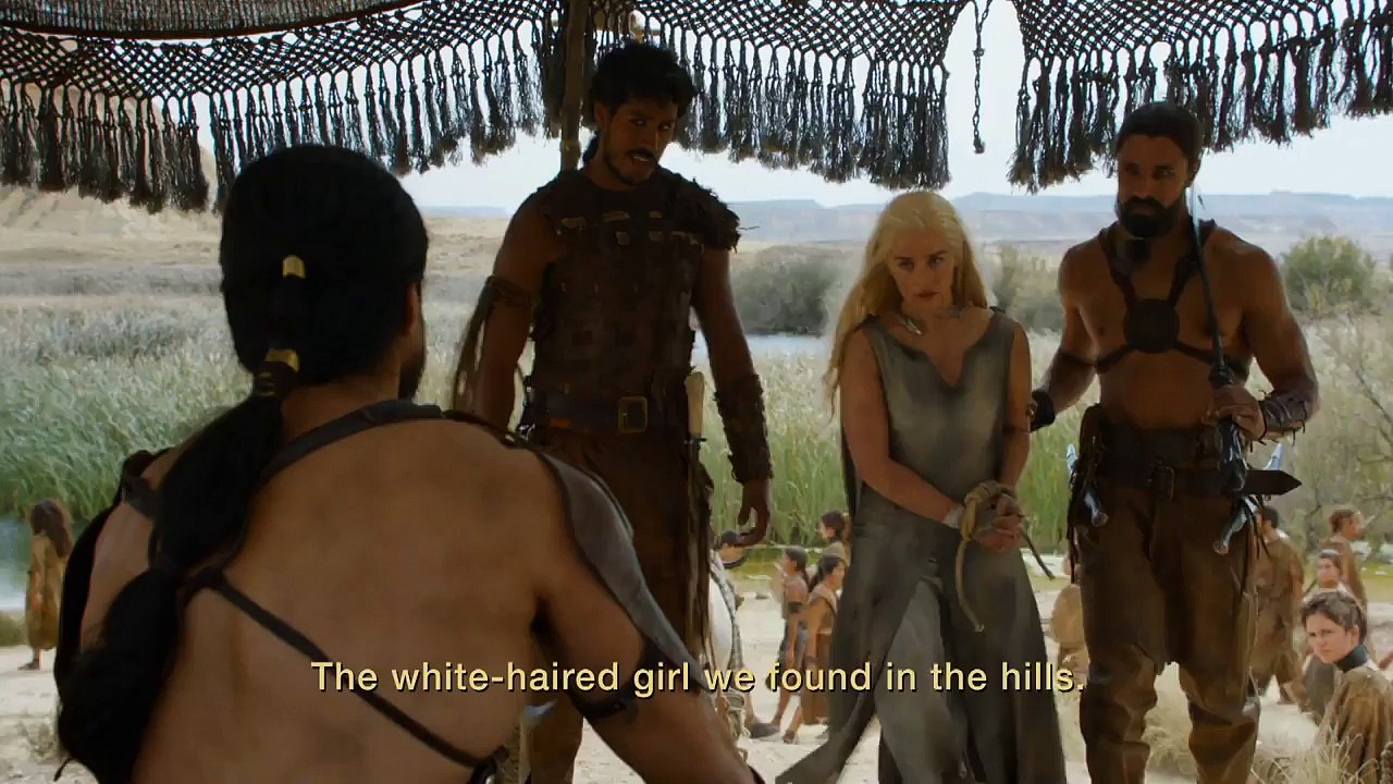 Game of Thrones Season 6 wow  Episode #1 amazing Clip - Danenerys meets Khal Moro (HBO)