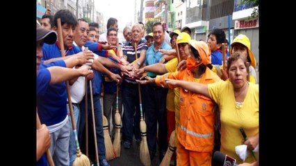 Peru News: Large cleanup operation starts in Gamarra