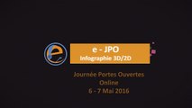 Journées Portes Ouvertes en ligne - e-JPO 2016 de l'école 3D e-tribArt